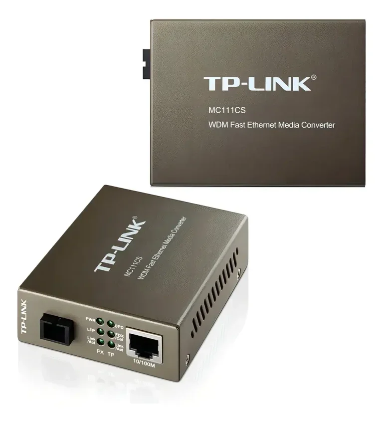 Convertidor De Medio Tp-link Mc111cs 1xrj45 10/100base-f /vc