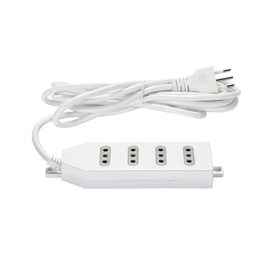 Alargador Zapatilla Eléctrico 4 Posiciones Macrotel 3mts. increible