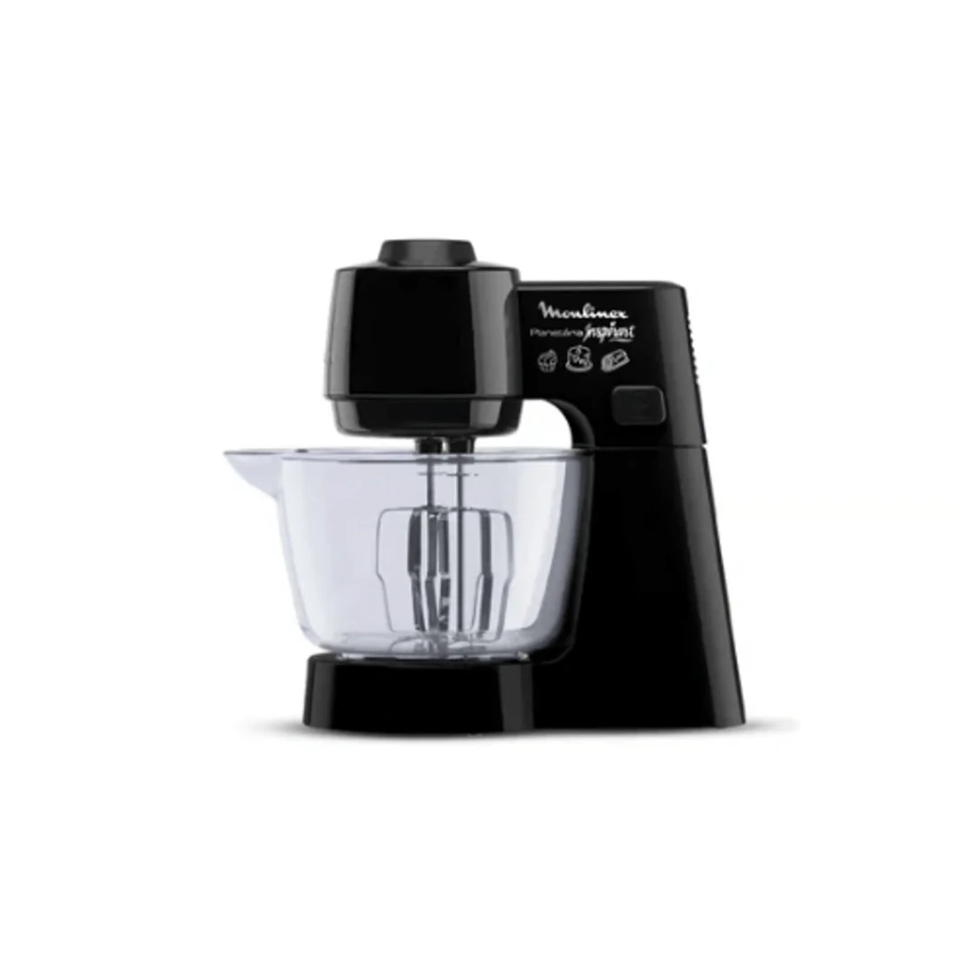 Batidora Moulinex Planetaria Inspirart Negra 3.2 Litros Color Negro Frecuencia Negro. increible