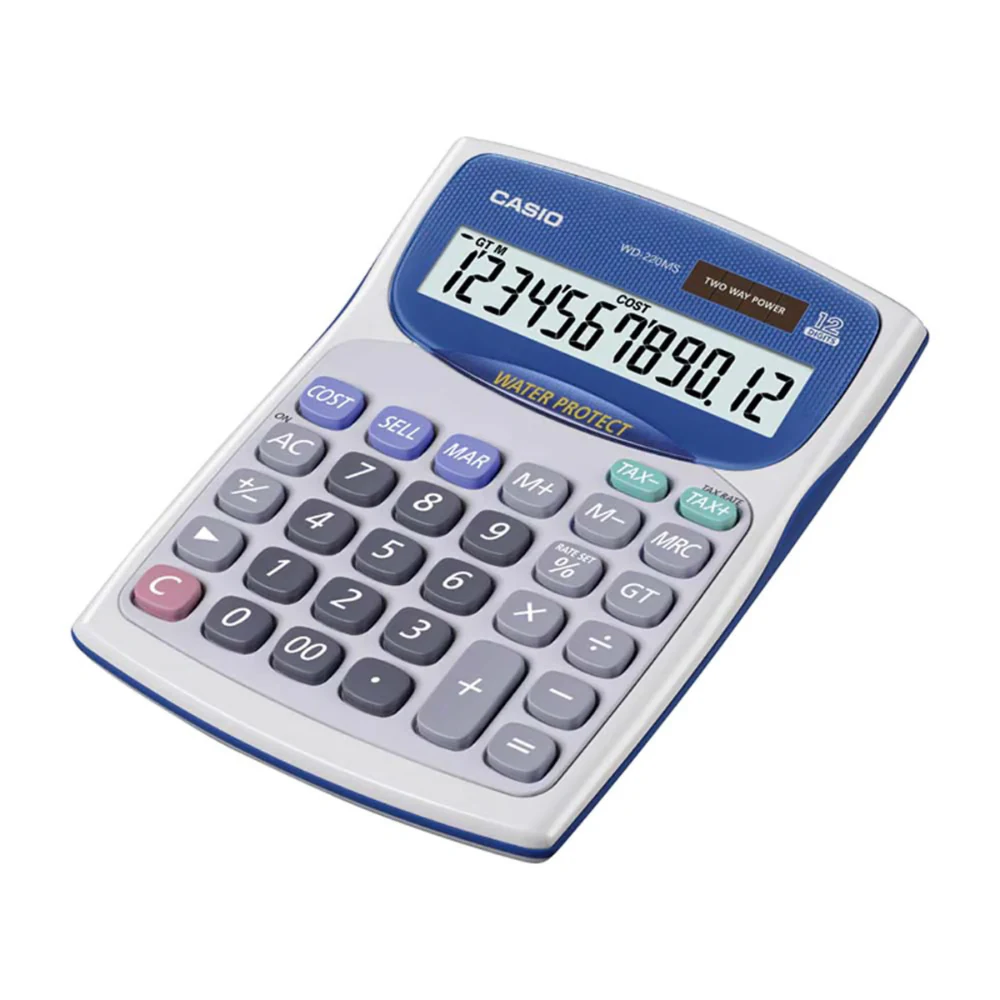 Calculadora De Sobremesa Casio Wd-220ms. INCREIBLE