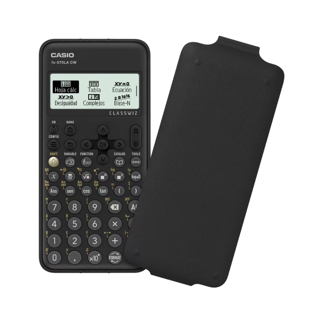 Calculadora Cientifica Casio Fx 570la Cw Classwiz Negra. increible