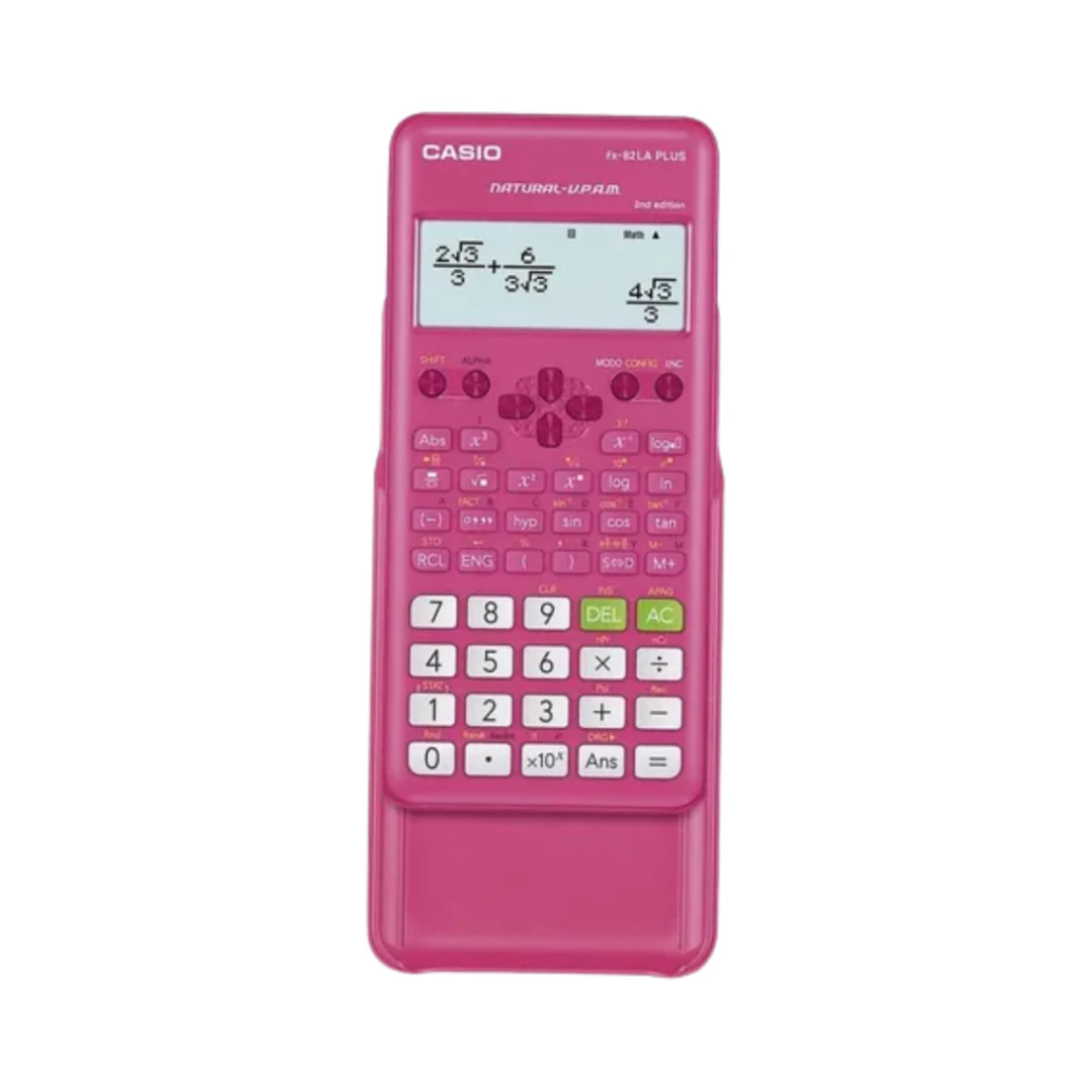 Calculadora Cientifica Casio Fx-82laplus-bkw 2da Edición. increible