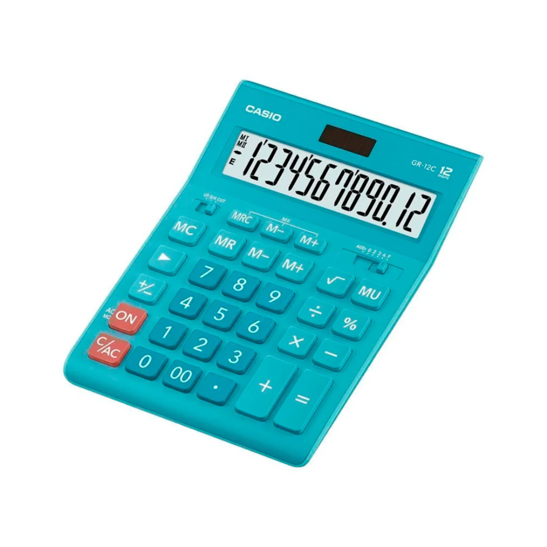 Calculadora Escritorio Mini Casio Gr-12c. increible