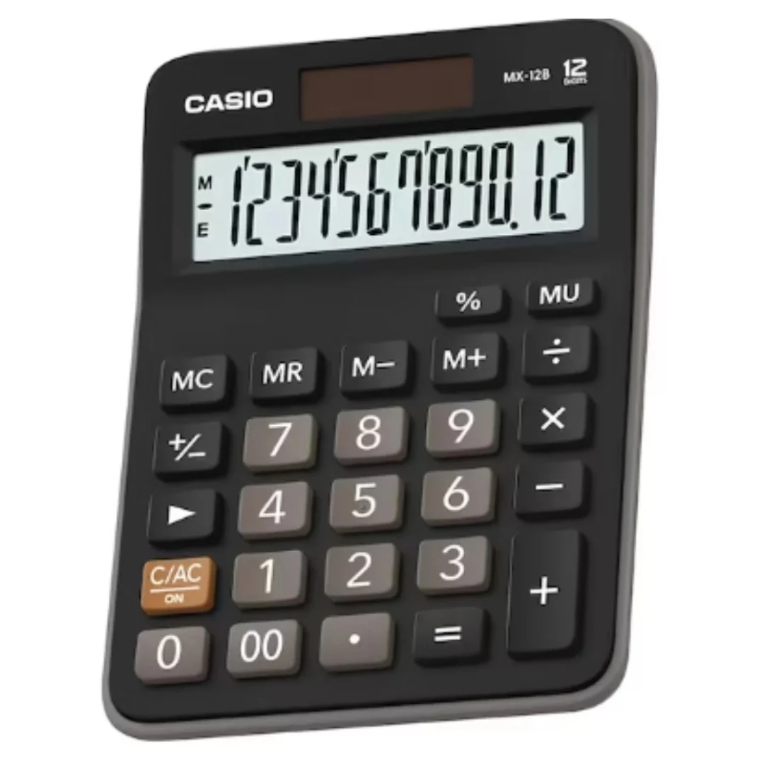 Calculadora De Escritirio Casio Mx-12b 12 Digitos. increible