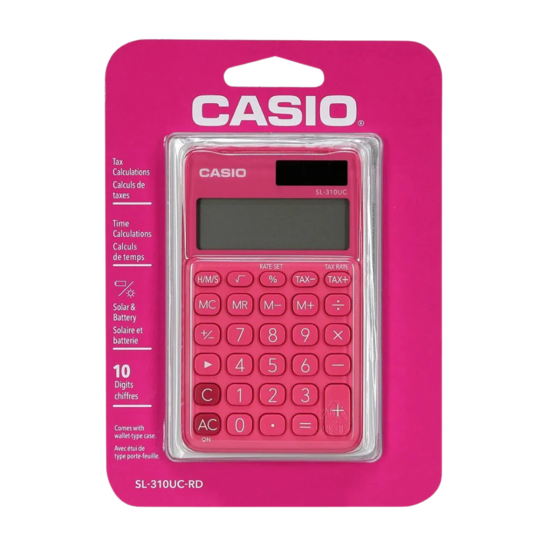 Calculadora Casio De Bolsillo Sl-310uc. increible