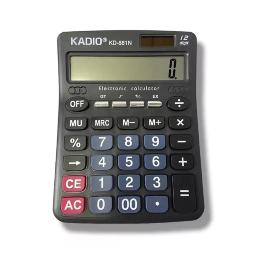 Calculadora 12 Digitos Calculadora Kadio Calculadora 881n. INCREIBLE