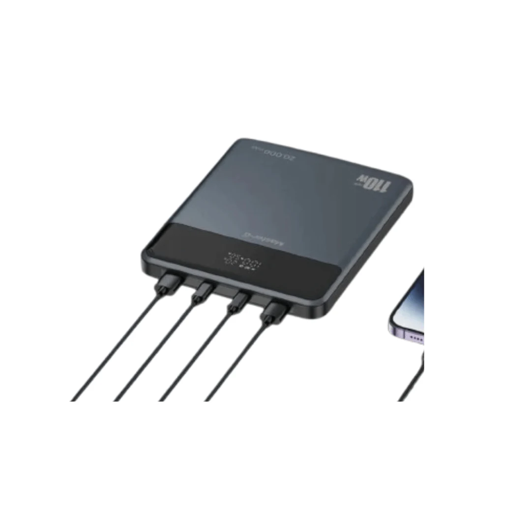 CARGADOR PORTATIL MASTER-G 20000 MAH 110W UCP20PD110SLIM