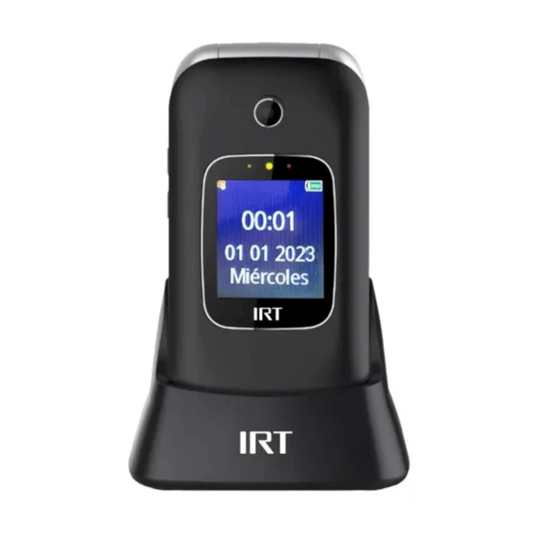 Celular Irt Senior 4g Sos Para Adulto Mayor Almeja 330