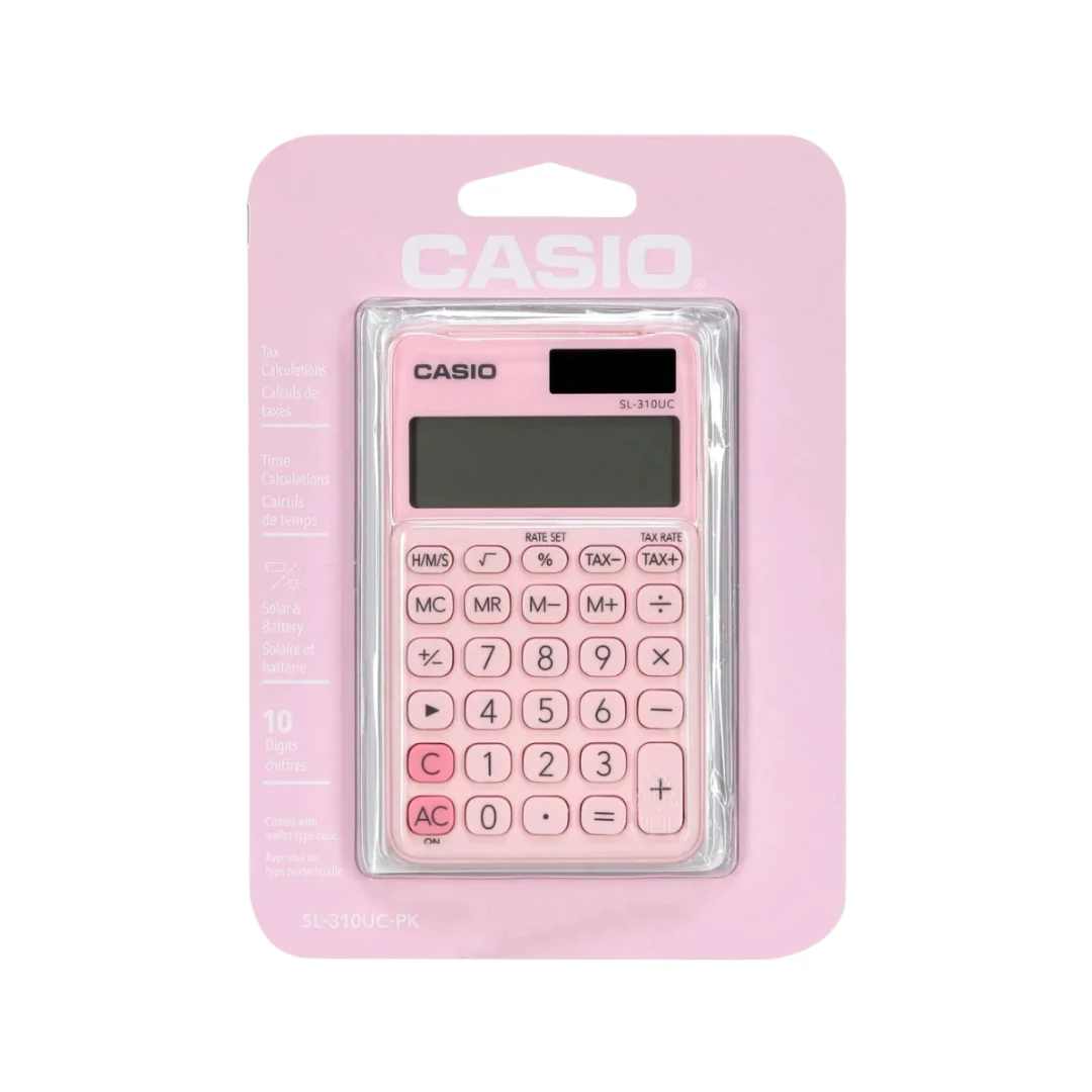 Calculadora Casio De Bolsillo Sl-310uc