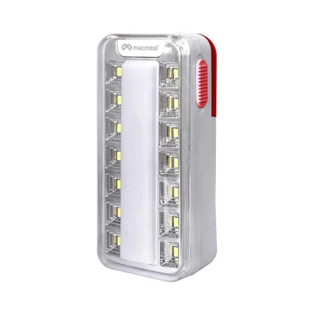LAMPARA LUZ DE EMERGENCIA POWERLAB 14 LED MS-2600. INCREIBLE