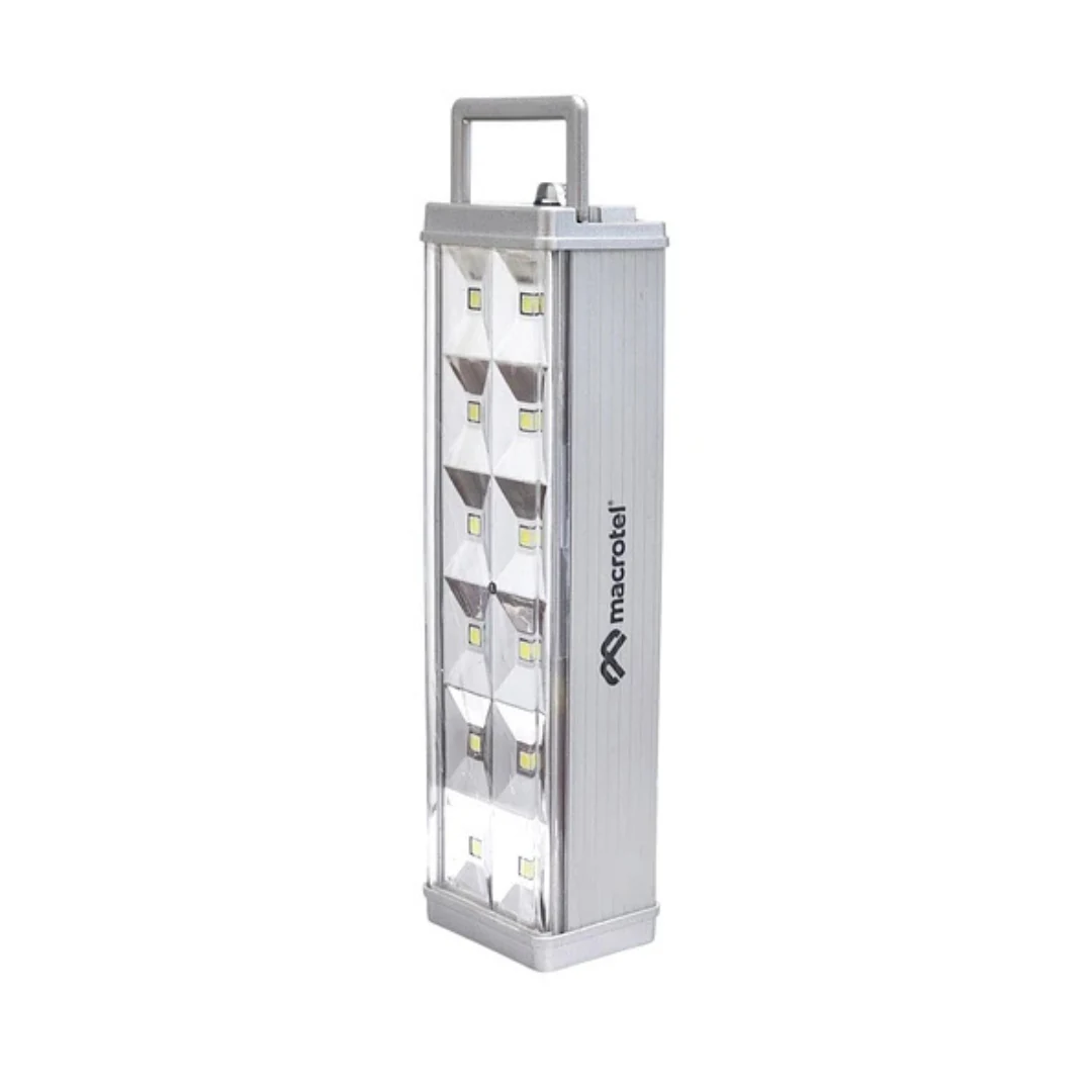 Linterna De Emergencia 12 Led Recargable Usb Macrotel. INCREIBLE