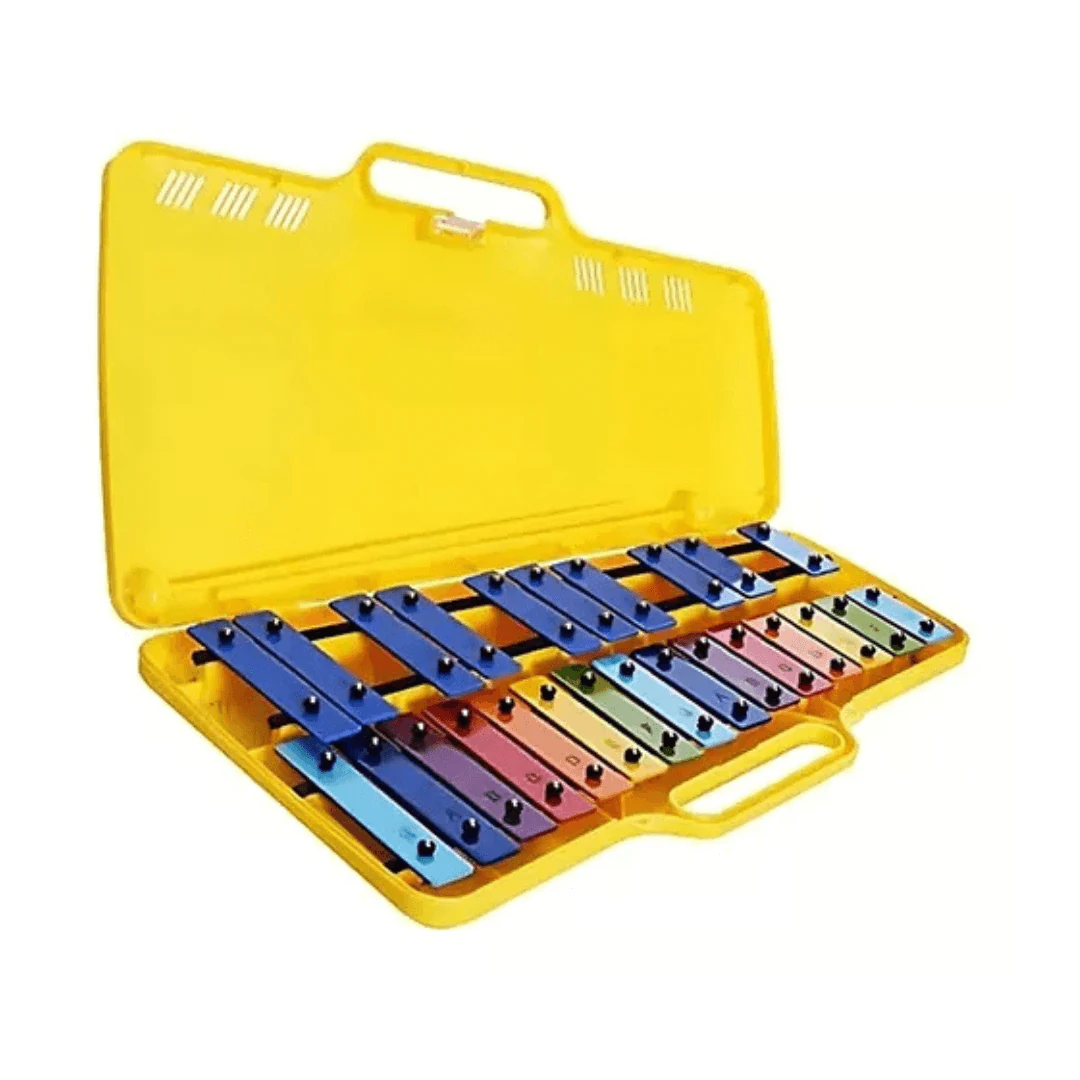 Metalofono 25 Notas Db Mdm-0520 Amarillo