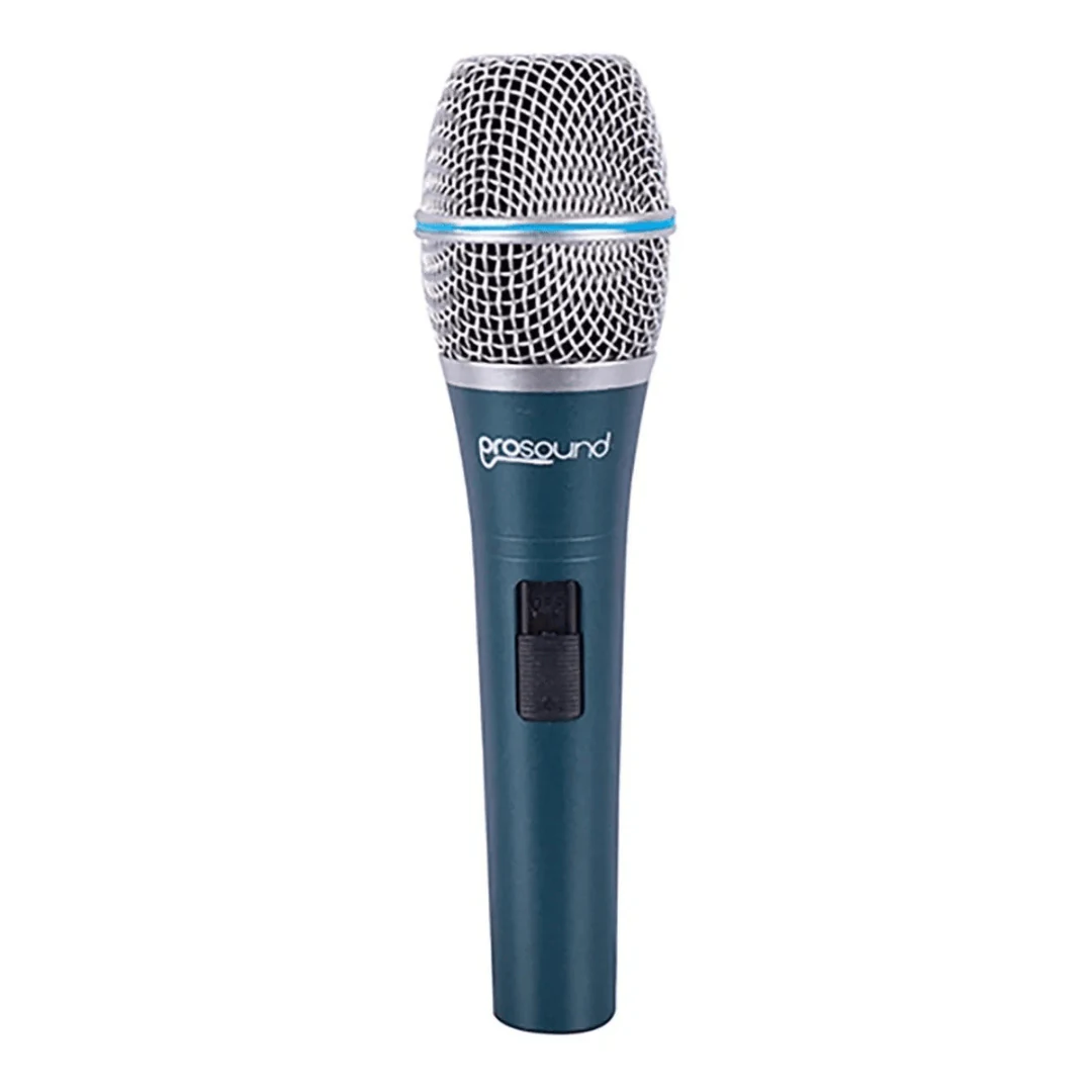 Microfono Vocal Dinamico Con Cable Prosound Dm24k. increible