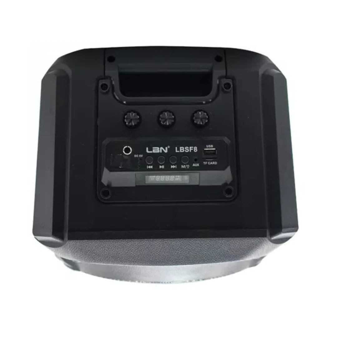 Parlante Karaoke Portátil Bluetooth F8 Con Micrófono Lbn. increible