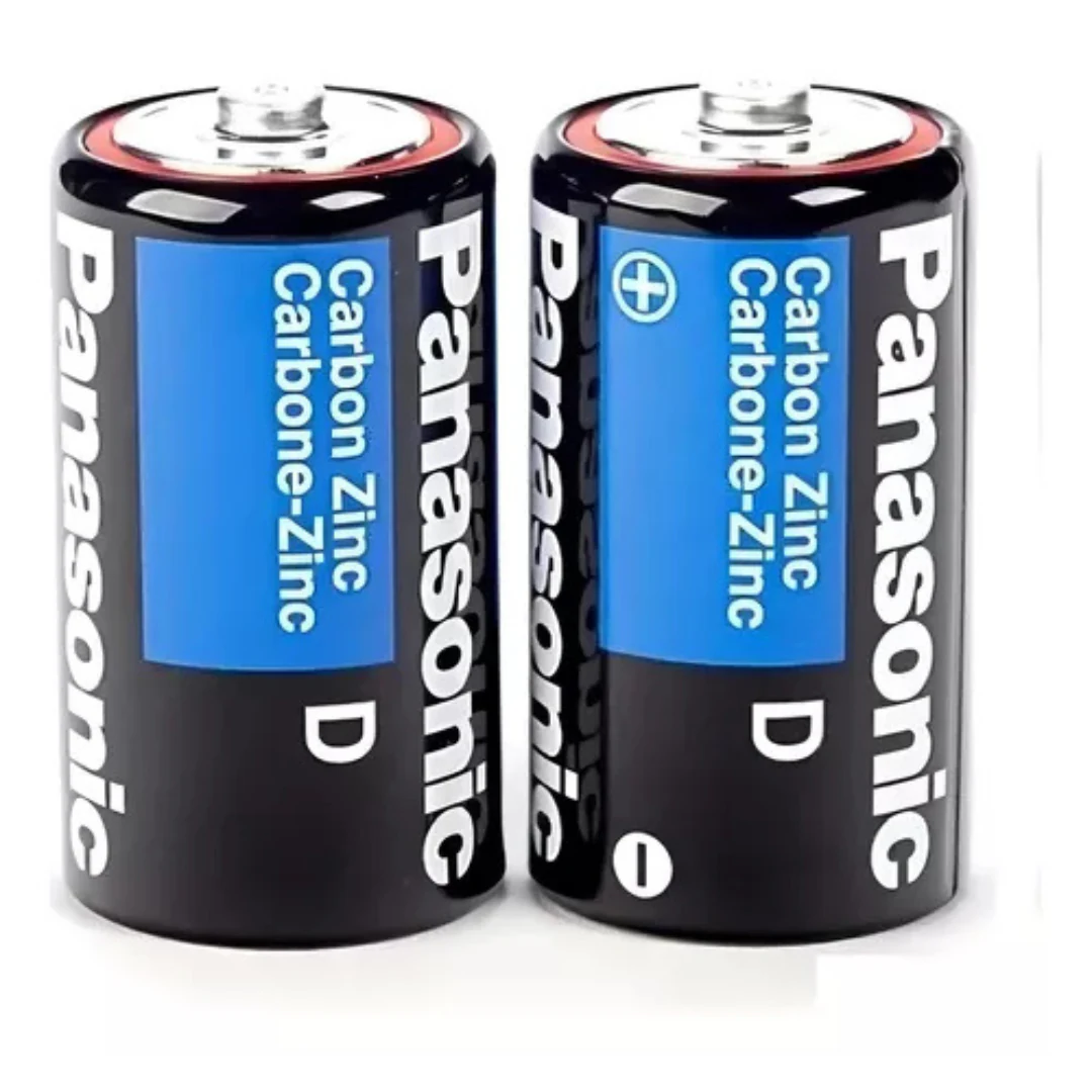 Pila Panasonic Carbon Zinc Azul D Charola C/24 1.5v Um-1uhs. increible