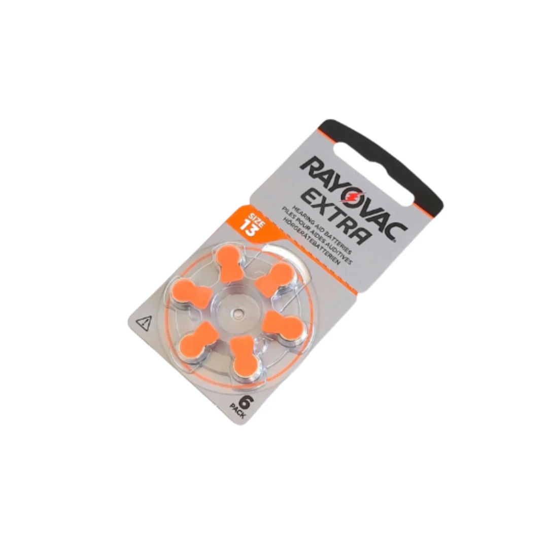 Rayovac Pilas Para Audífonos N° 13 X 6u
