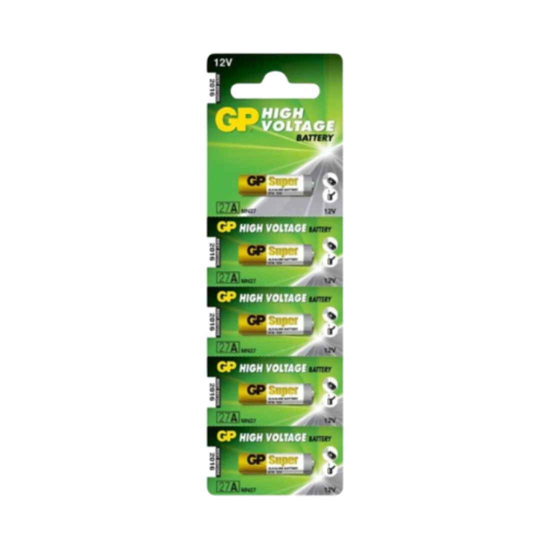 Pila Alcalina Gp 27a 12v Pack 5 Uds. increible