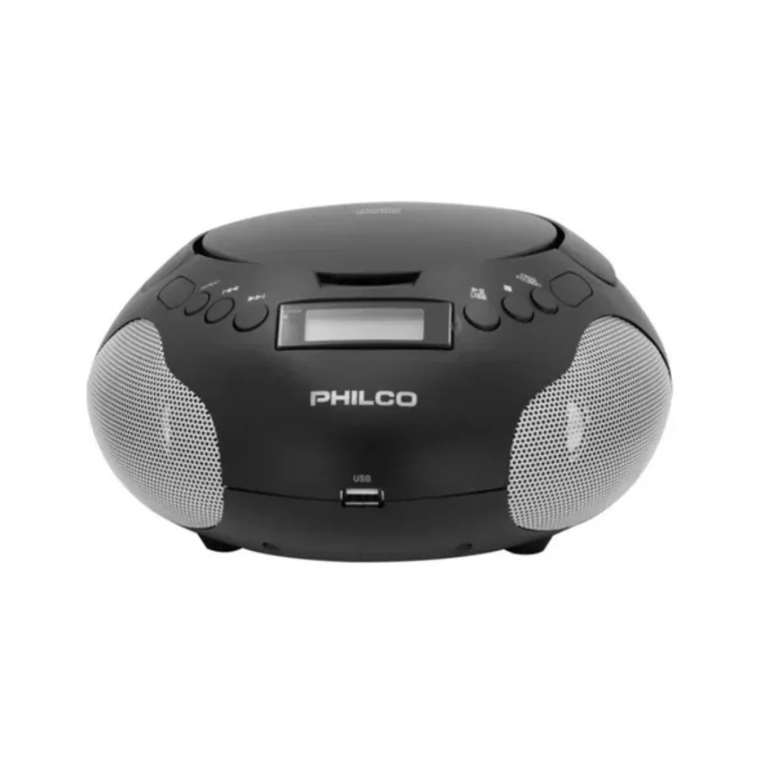Radio Portátil Boombox Stereo Sound Cd Y Mp3 Philco