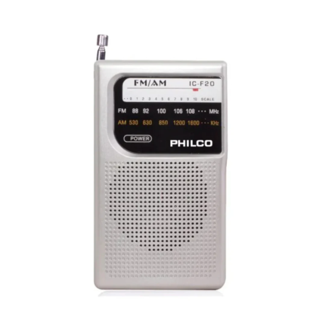 Radio Philco ICF-20: De Bolsillo Increíble Portabilidad