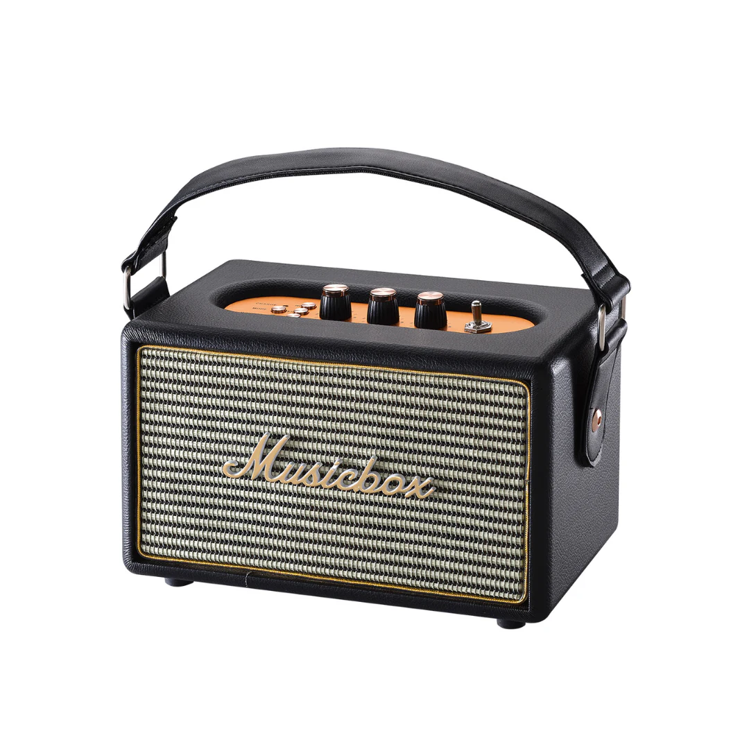 Radio Parlante Retro Musicbox 1970´s Mlab Bluetooth Usb Aux. increible