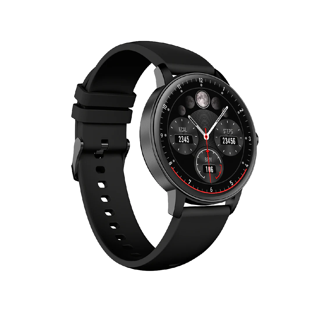 Smartwatch Aiwa Aiwatch Awsr13 Llamadas Ip67 Asistente Voz Color De La Caja Negro Color Del Bisel Plateado