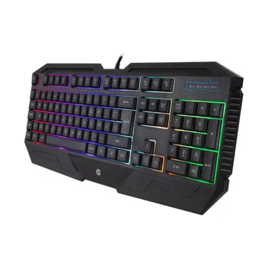 Teclado Gamer Hp K110 Iluminado Español Revogames. INCREIBLE