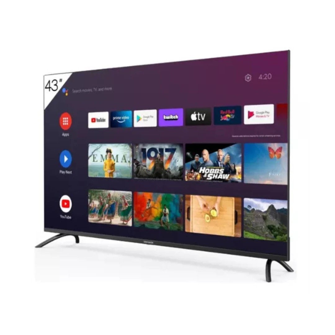Smart Tv Android Full Hd Aiwa Bluetooth Google Assistant 43. increible