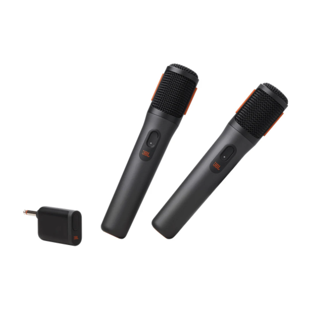 MICROFONO JBL PARTYBOX INALAMBRICO X 2 RECARGABLE COLOR NEGRO