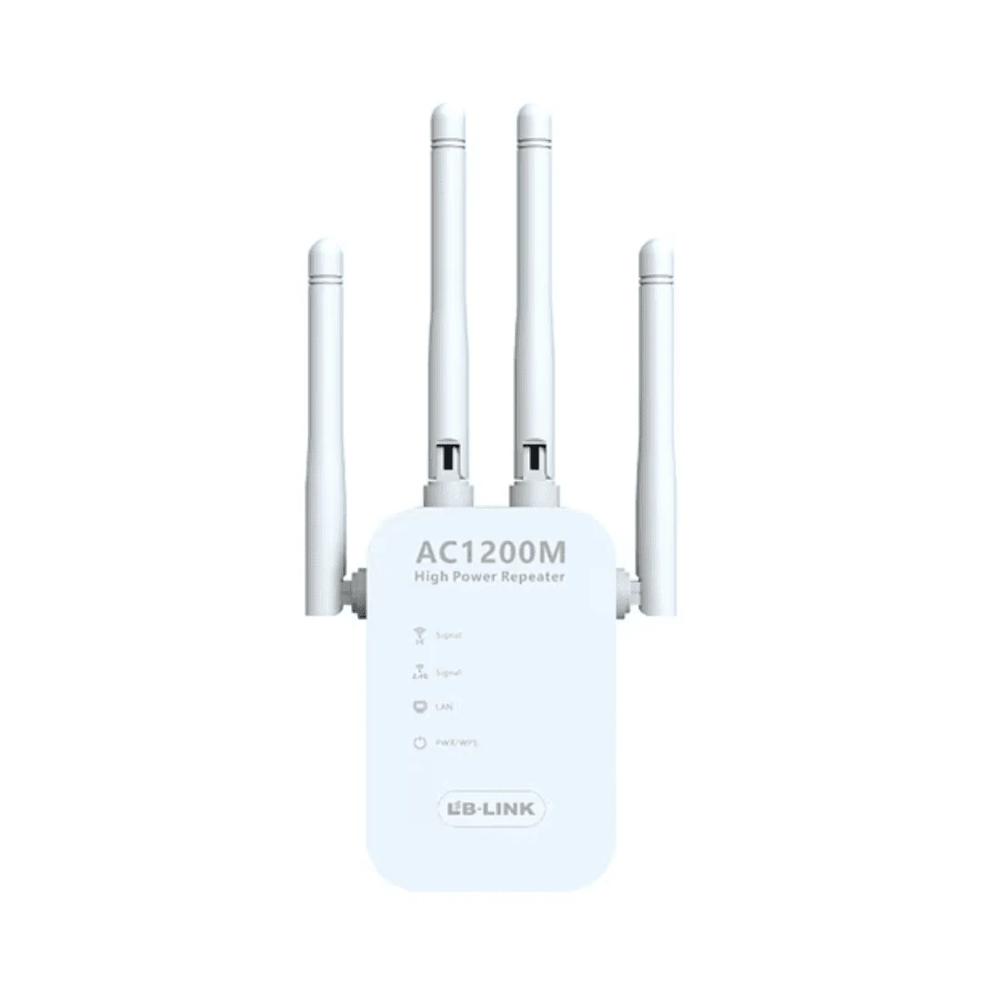 REPETIDOR DE SEÑAL LB-LINK WIFI AC1200 DUAL  BAND. INCREIBLE