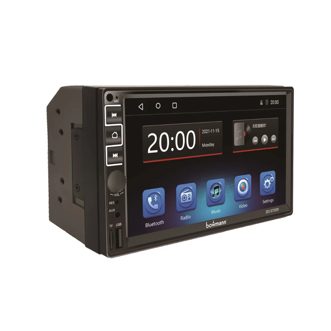 RADIO AUTO BOWMANN 2 DIN 7* HD Dd-5700W. INCREIBLE