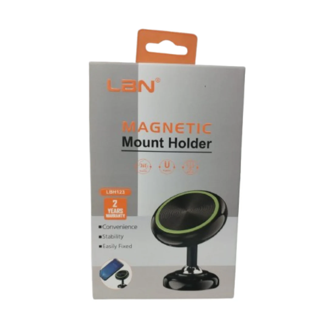 SOPORTE PORTA CELULAR PARA VEHICULOS LBN LBH123 NEGRO. INCREIBLE