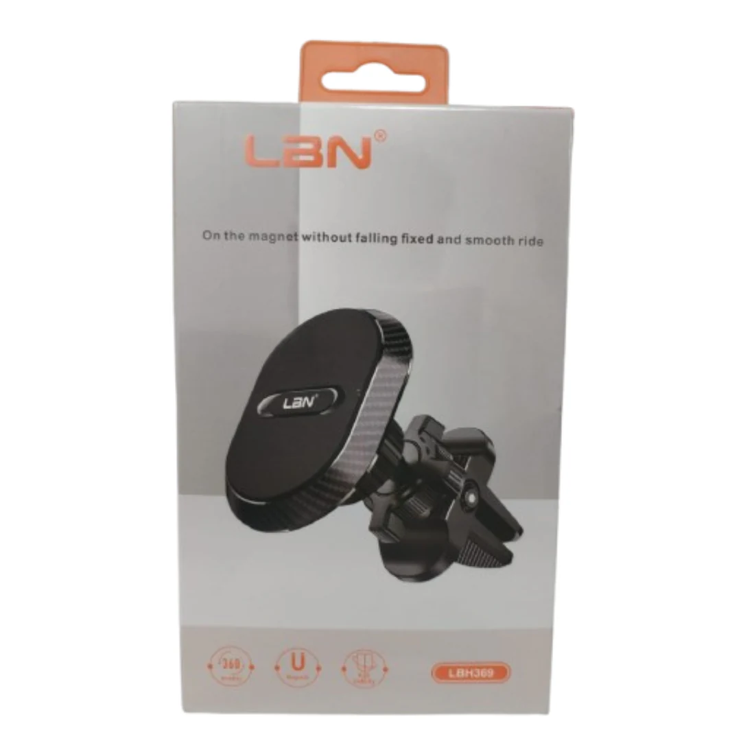 SOPORTE PORTA CELULAR PARA VEHICULOS LBN LBH369 NEGRO. INCREIBLE