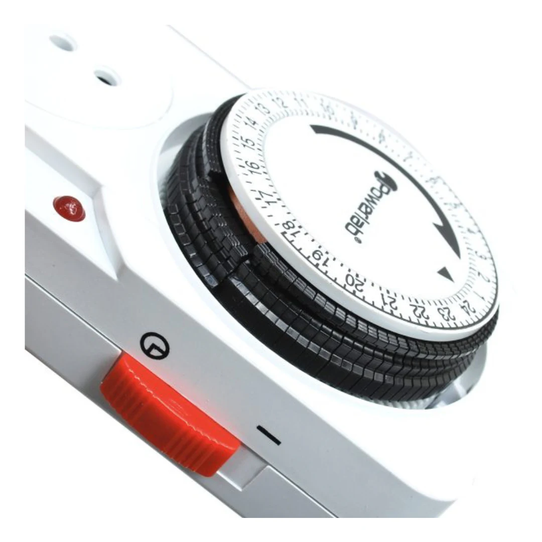 TIMER ANALOGO POWERLAB 2000 WATTS 09234. INCREIBLE