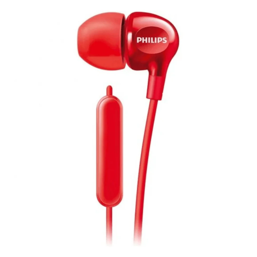 AUDIFONOS MANOS LIBRES PHILIPS UPBEAT SHE3555RD/00  ROJO
