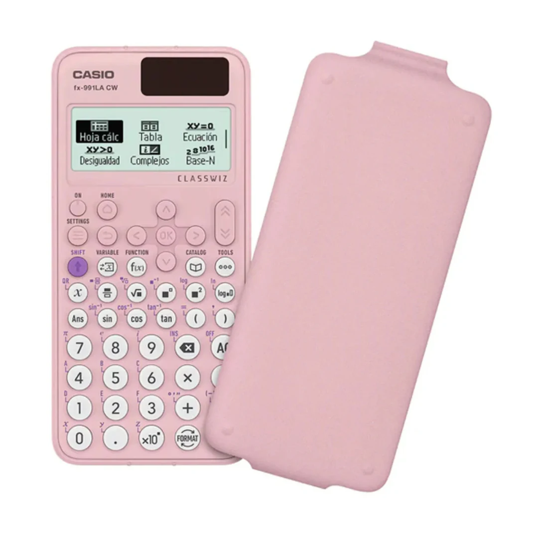 CALCULADORA CASIO FX-991LACW ROSADA