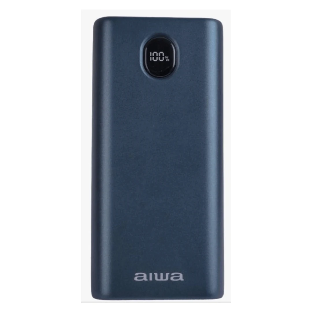 CARGADOR PORTATIL AIWA POWER BANK 20000MAH USB-A TIPO-C PAW-400 INCREÍBLE