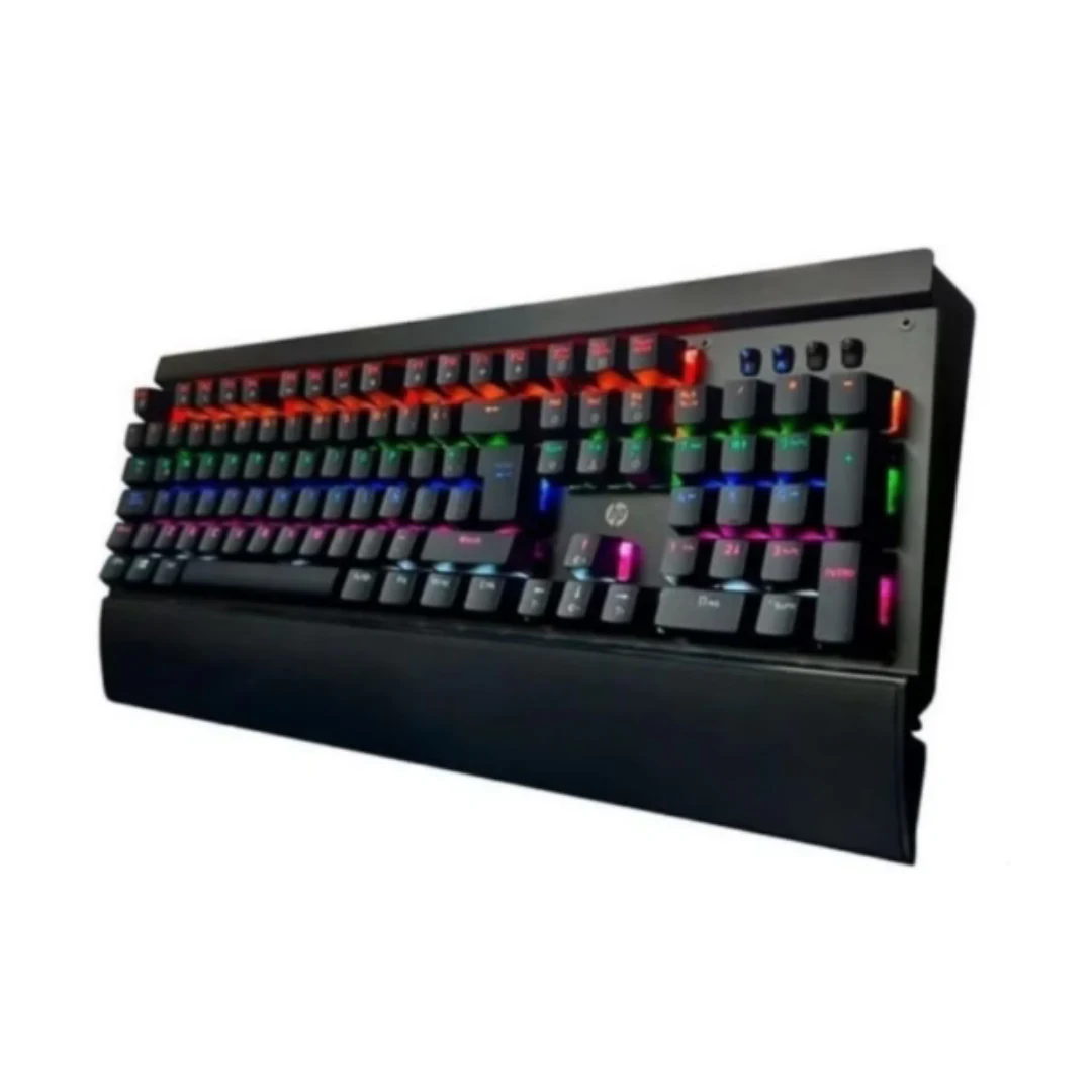 TECLADO GAMER HP GK500 MECANICO NEGRO