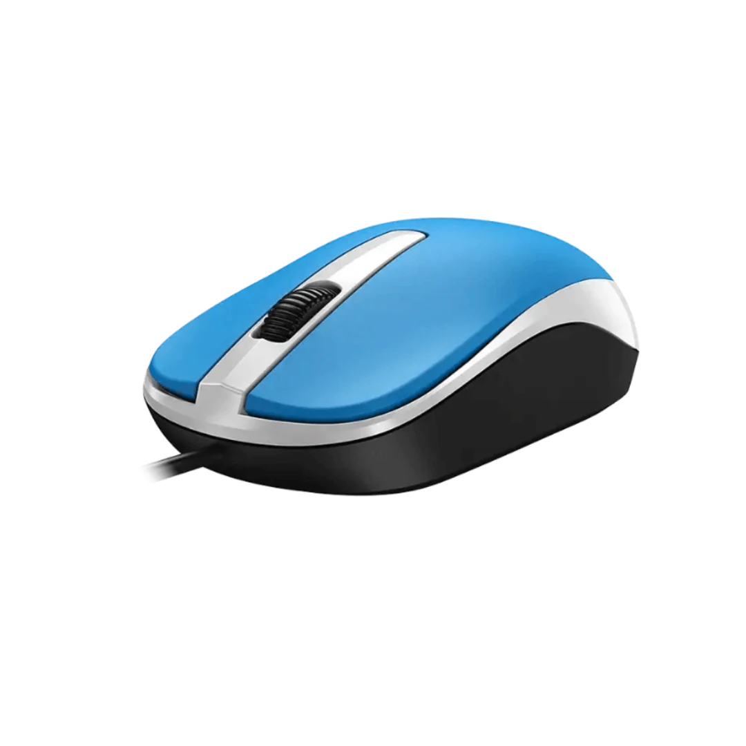 CLASICO MOUSE OPTICO GENIUS DX-120 USB-A AZUL