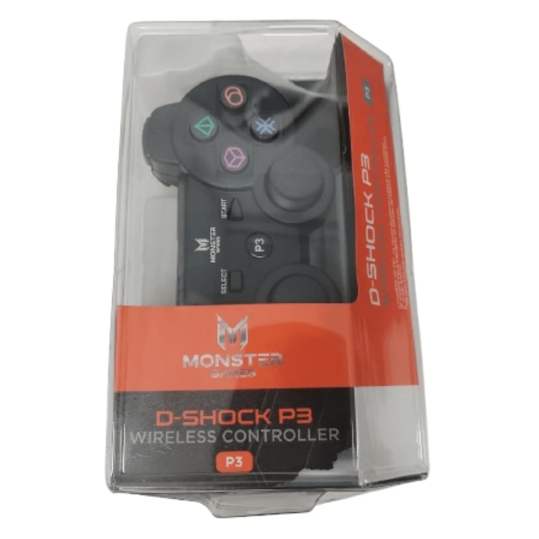 JOYSTICK GAMER MONSTER D-SHOCK P3 WIRELESS CONTROLLER 31FJX04025