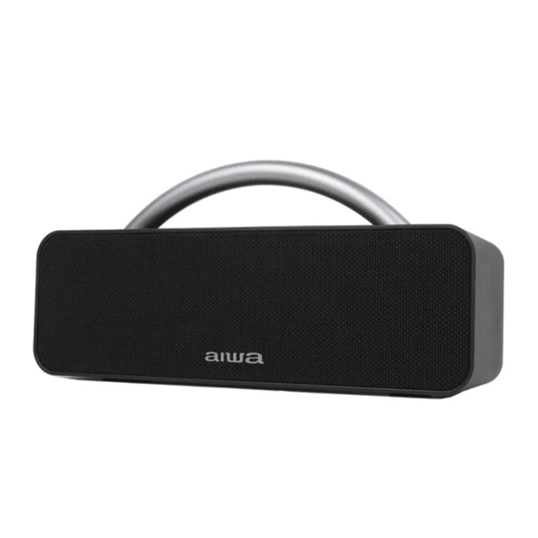 PARLANTE PORTATIL BLUETOOTH TWS AIWA AWS80BTB NEGRO