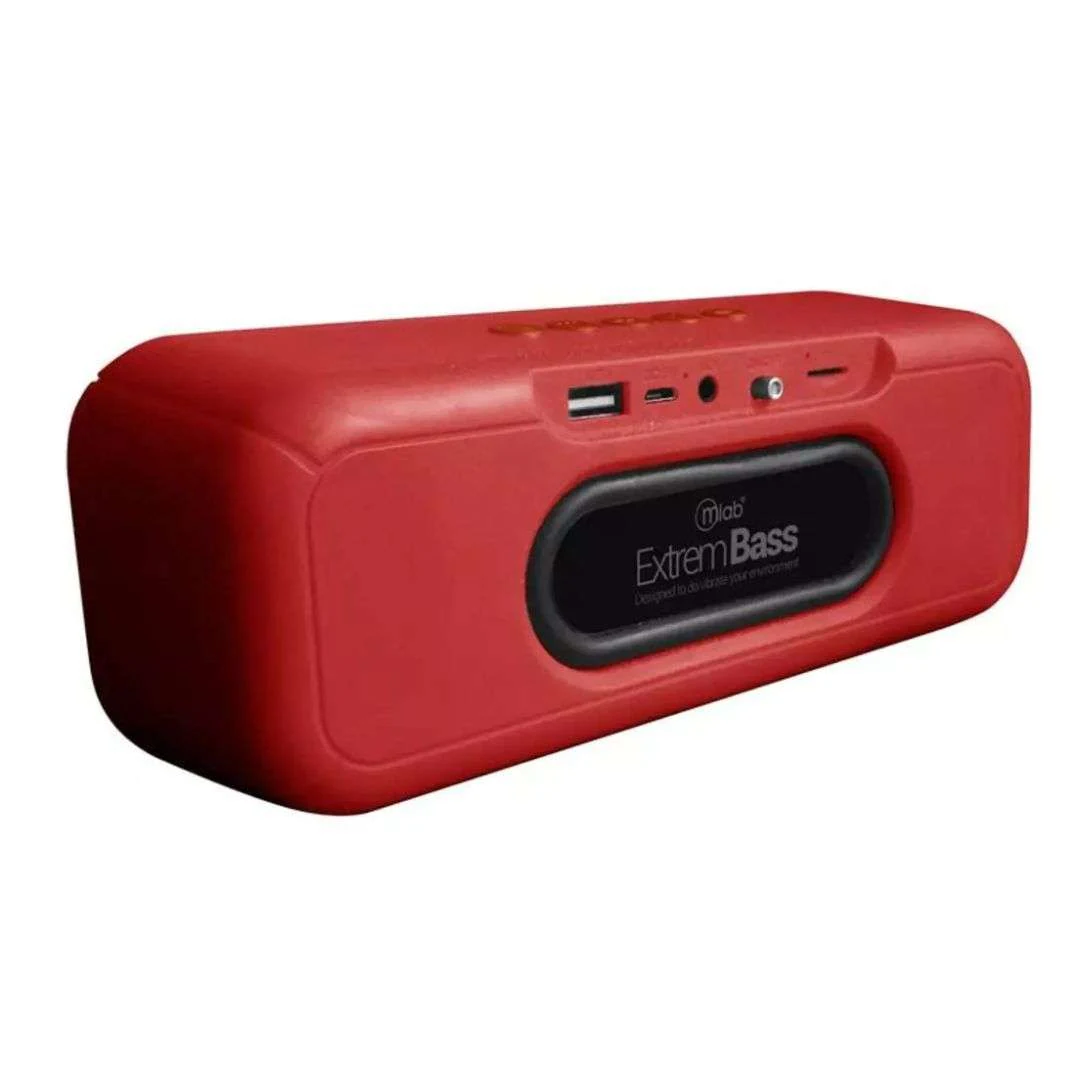 Parlante Mlab Extrem Bass 08908 Diseño Compacto y Sonido Envolvente