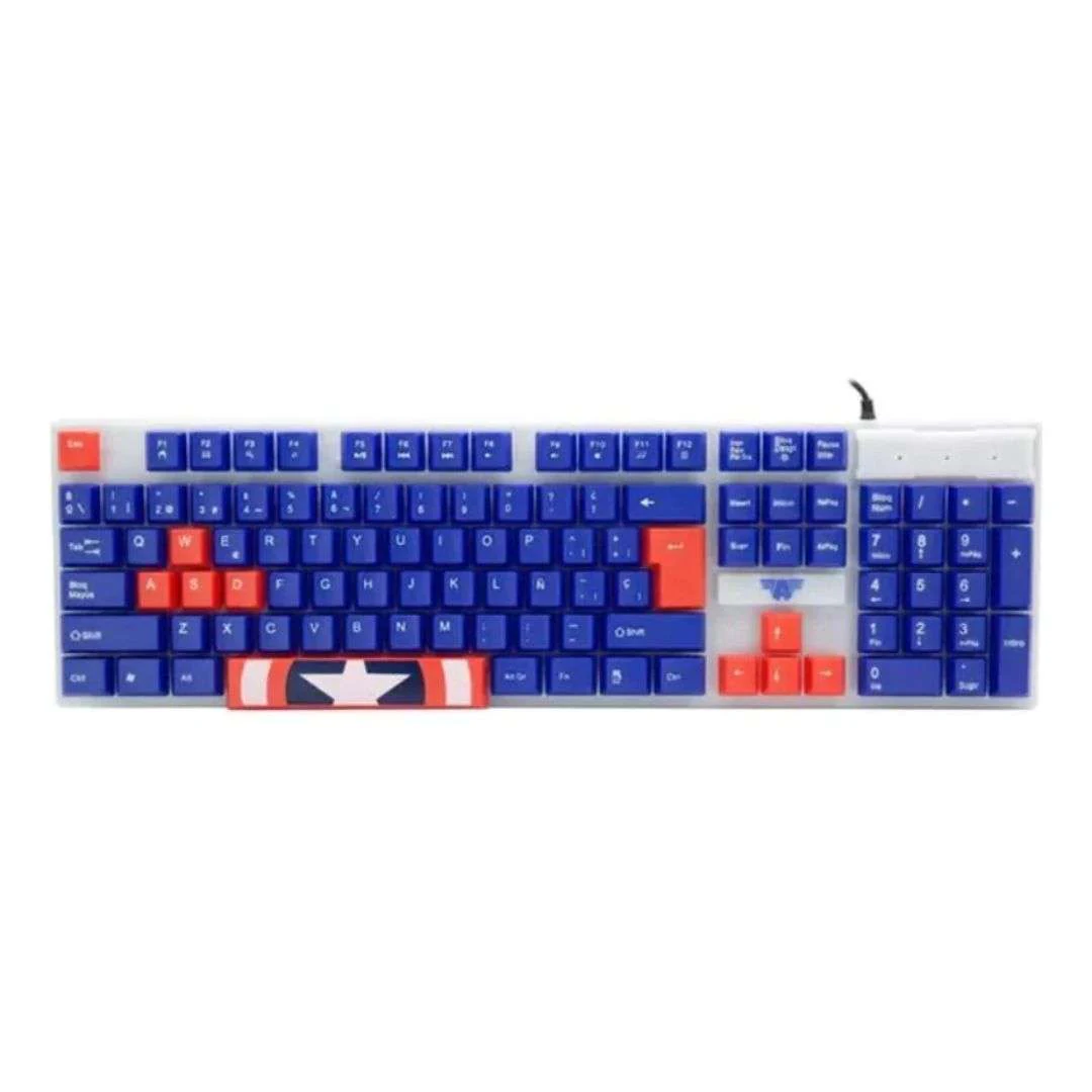 KIT GAMING MARVEL CAPITAN AMERICA PRO GAM745043-CAP-ESP