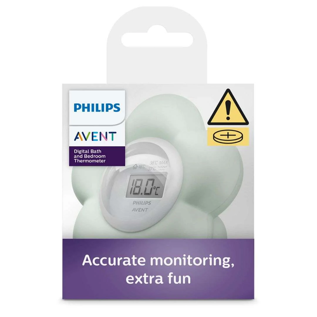 Termómetro Digital para baño y dormitorio Sch480/00 Avent Philips