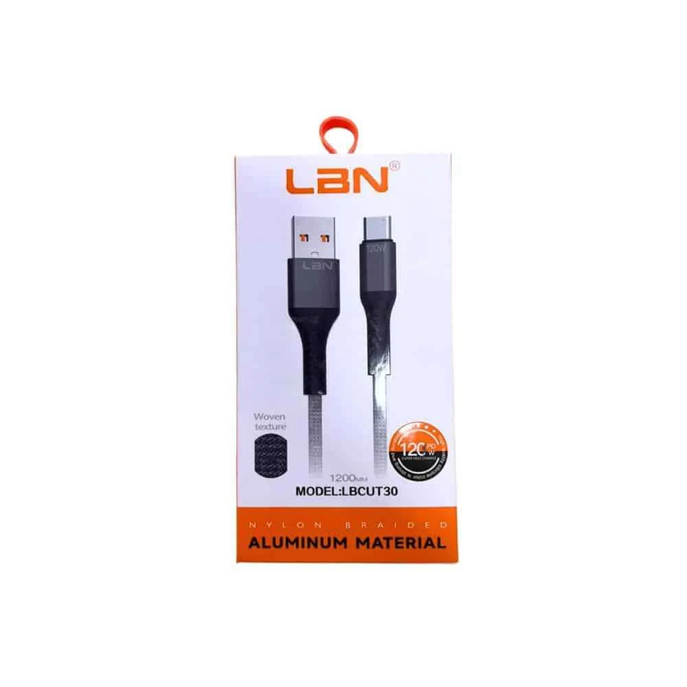 Cable De Alimentación Lbn Modelo Lbcut30 Gris Increíble
