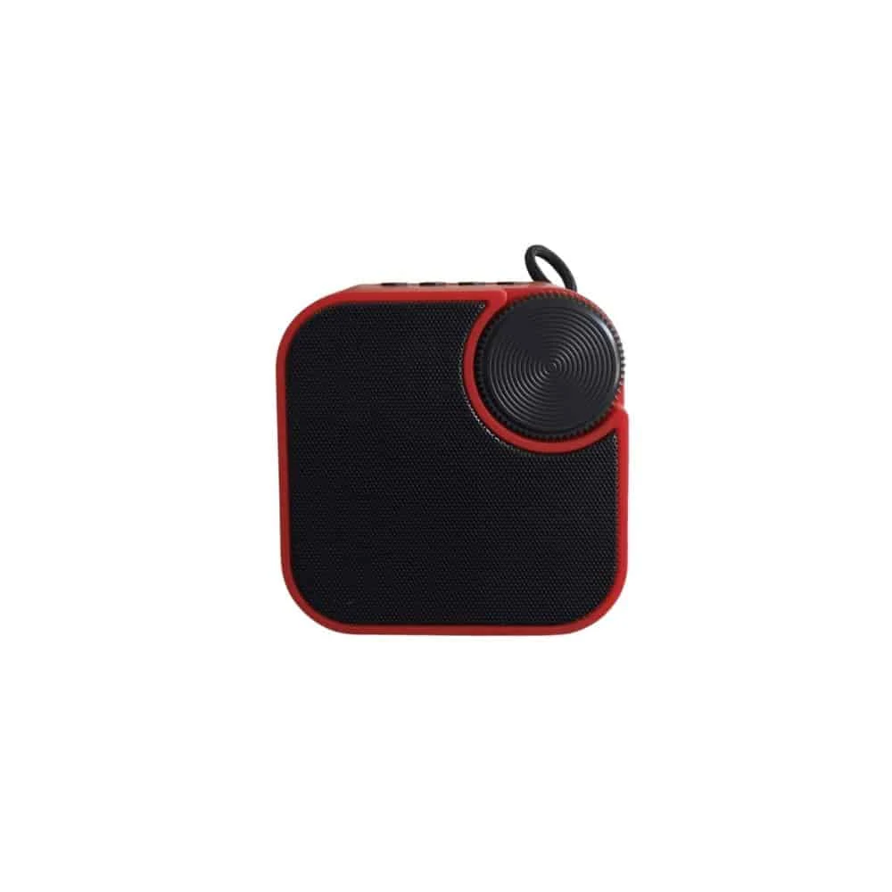 El Increíble Parlante Wsjar L-025 Boom Bass Rojo que Transformará tu Sonido