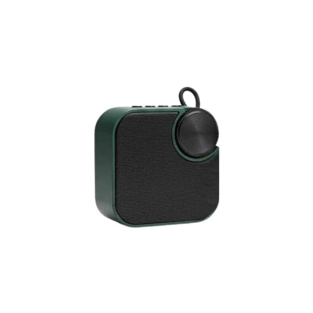 El Increíble Parlante Wsjar L-025 Boom Bass Verde que Transformará tu Sonido