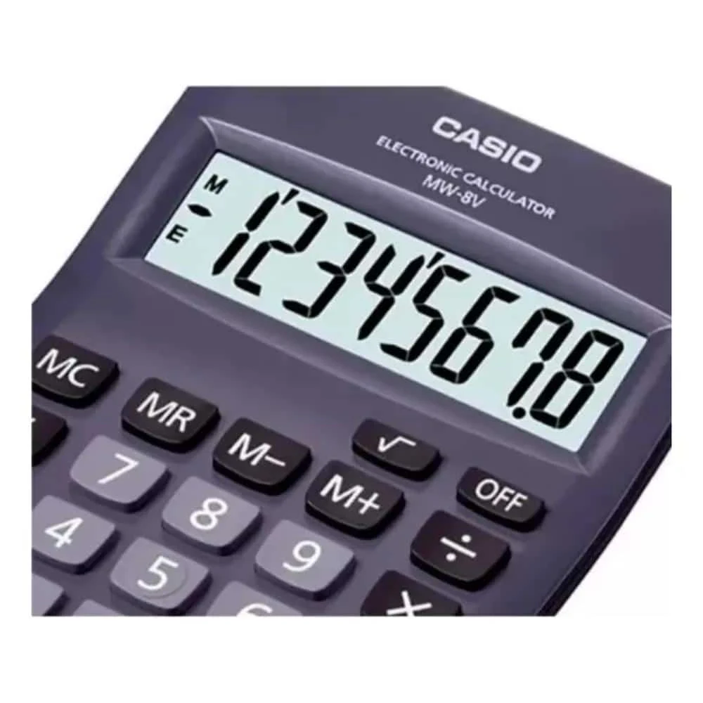 Calculadora de Escritorio Casio MW-8V: La Guía Definitiva para una Precisión Increíble en tu Negocio