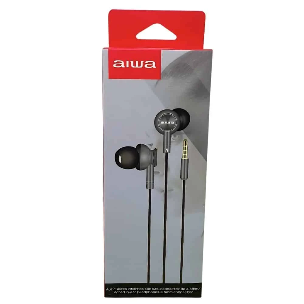 Audífonos Manos Libre AIWA AW1 Con Cable: Increíble Sonido