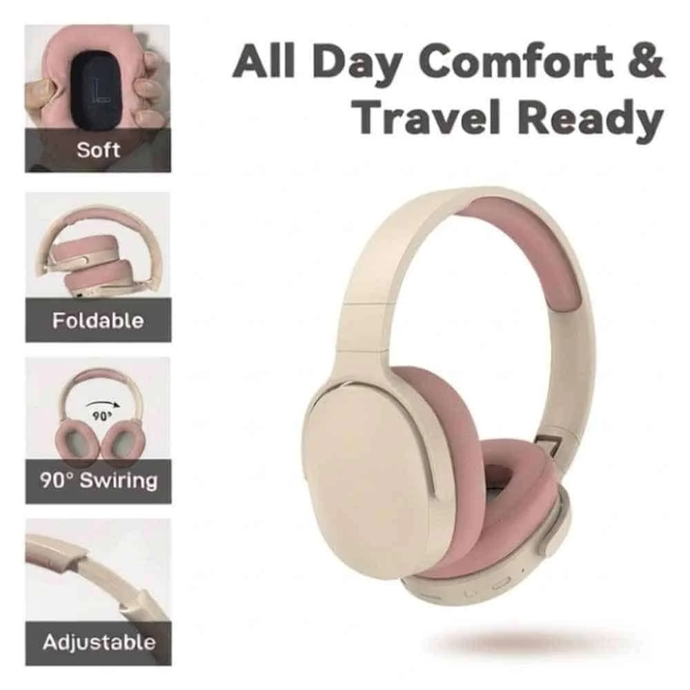 Audifonos Bluetooth Fashion Boutique P2961 Rosado: Increíbles y Únicos