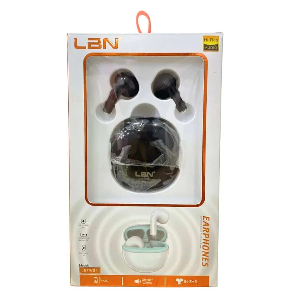 Audífonos Inalámbricos LBN LBTWS4 Negro: Increíble Sonido y Comodidad